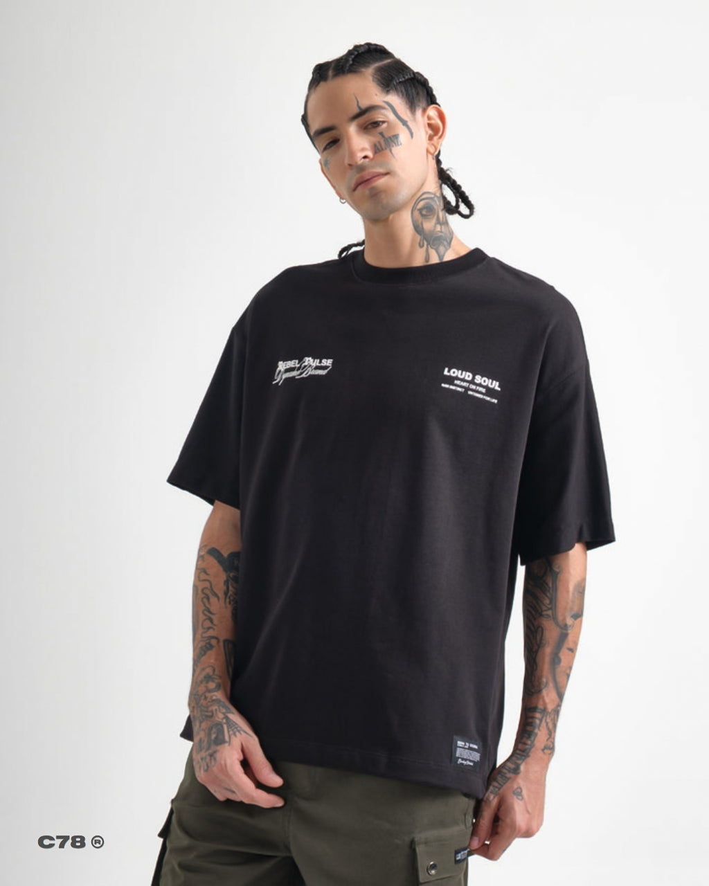 OVERSIZE ESTAMPADA TEXTO
