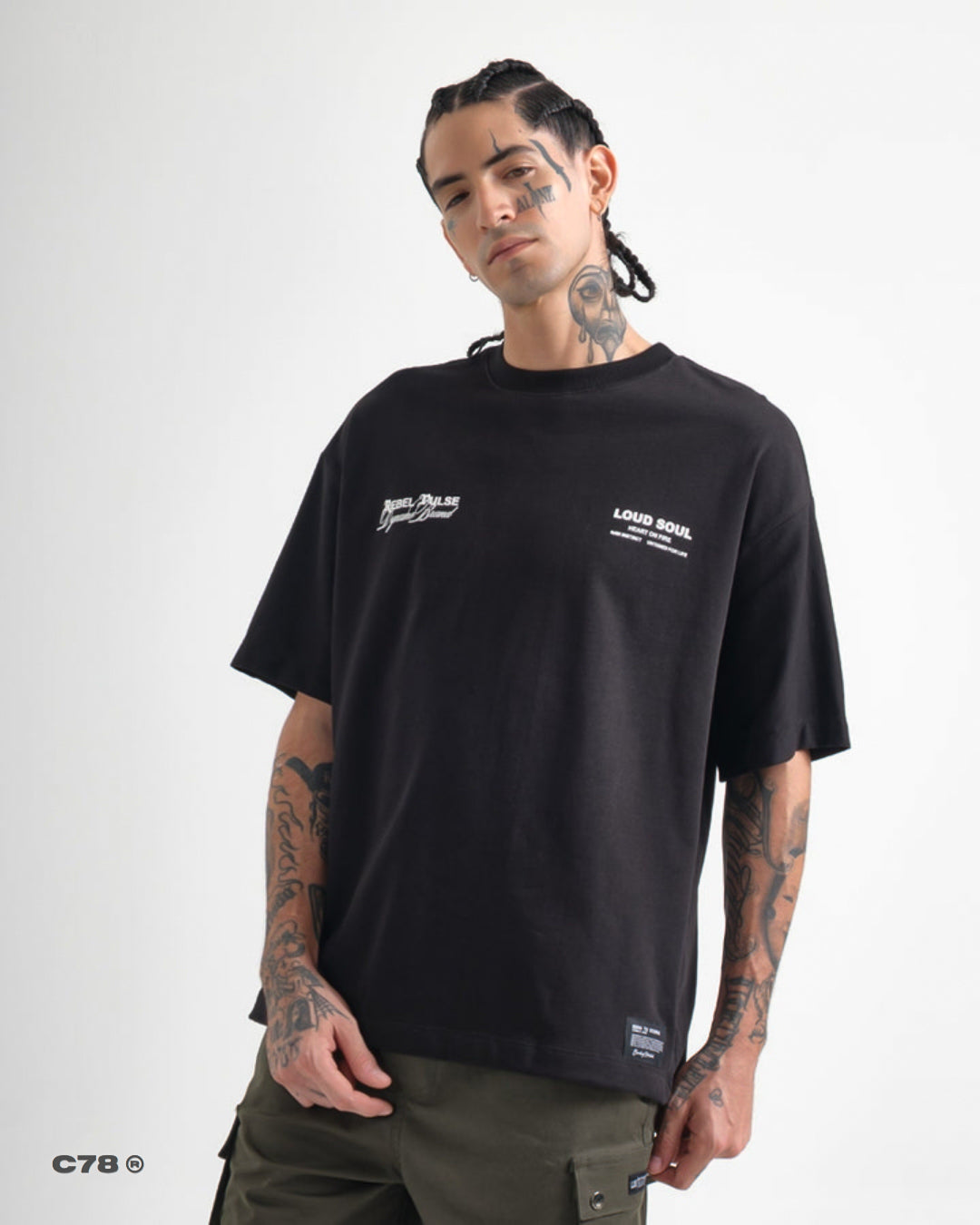 OVERSIZE ESTAMPADA TEXTO