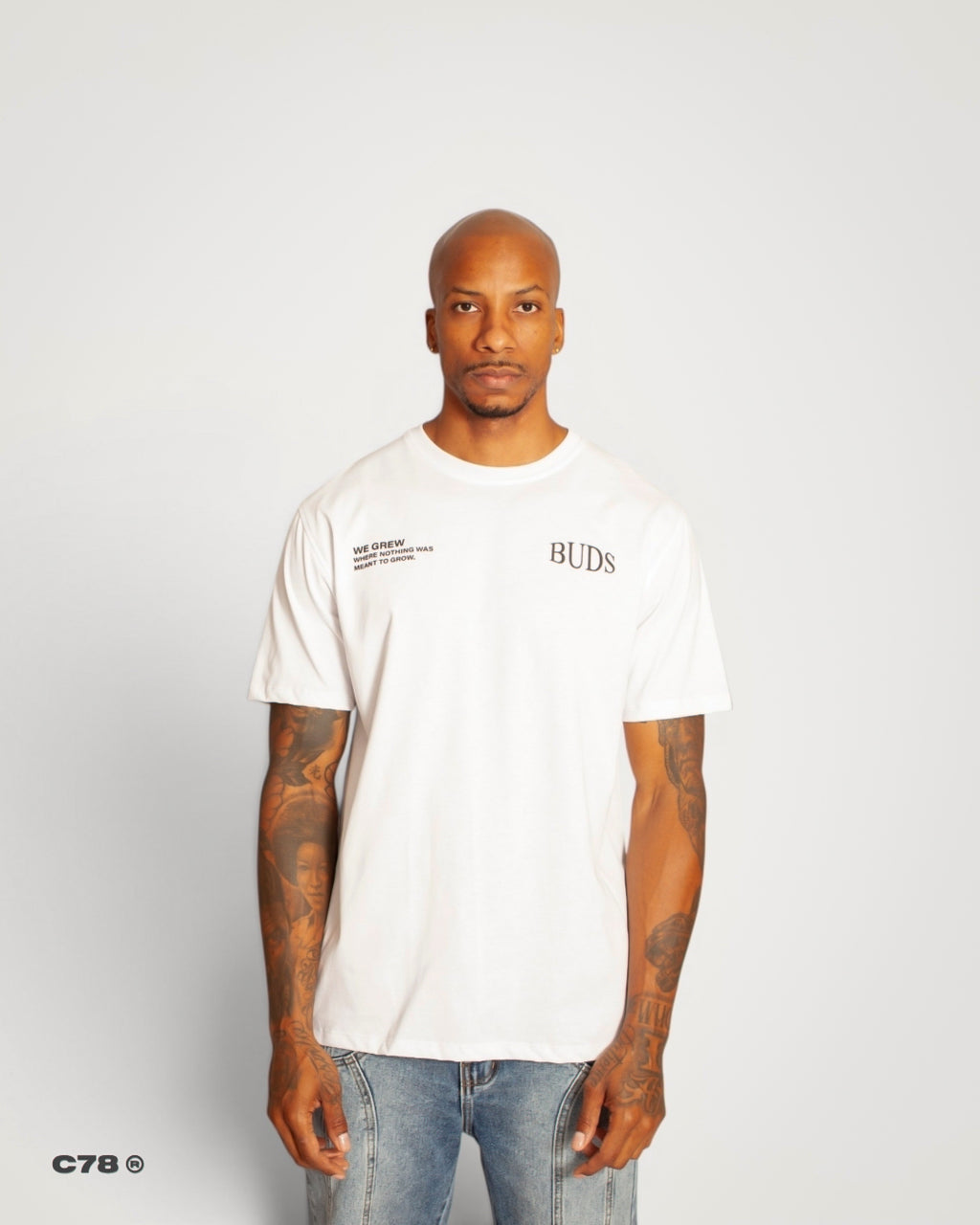 CAMISETA REGULAR FIT BLANCA NATURE
