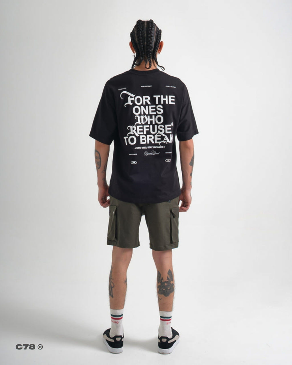 OVERSIZE ESTAMPADA TEXTO