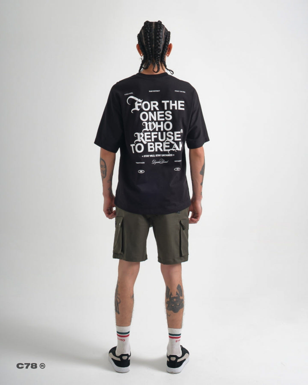 OVERSIZE ESTAMPADA TEXTO