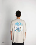 CAMISETA OVERSIZE REBORN GRIS DOORS