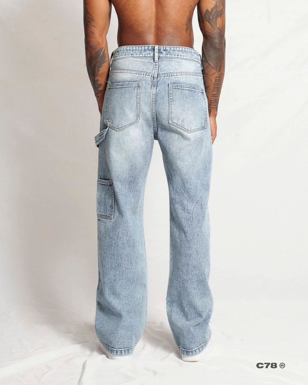 JEAN BAGGY AZUL CLARO