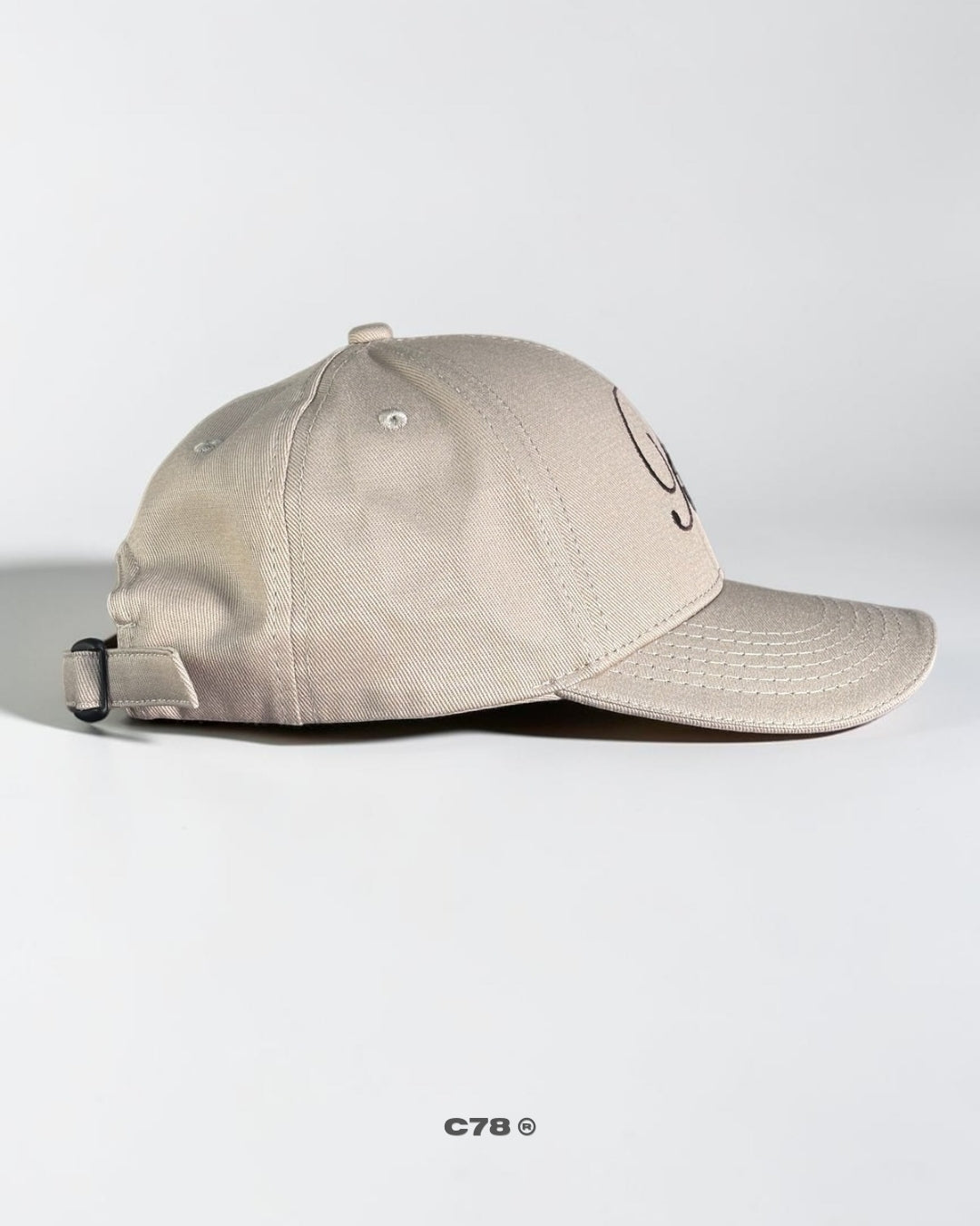GORRA BUDS BEIGE BORDADO
